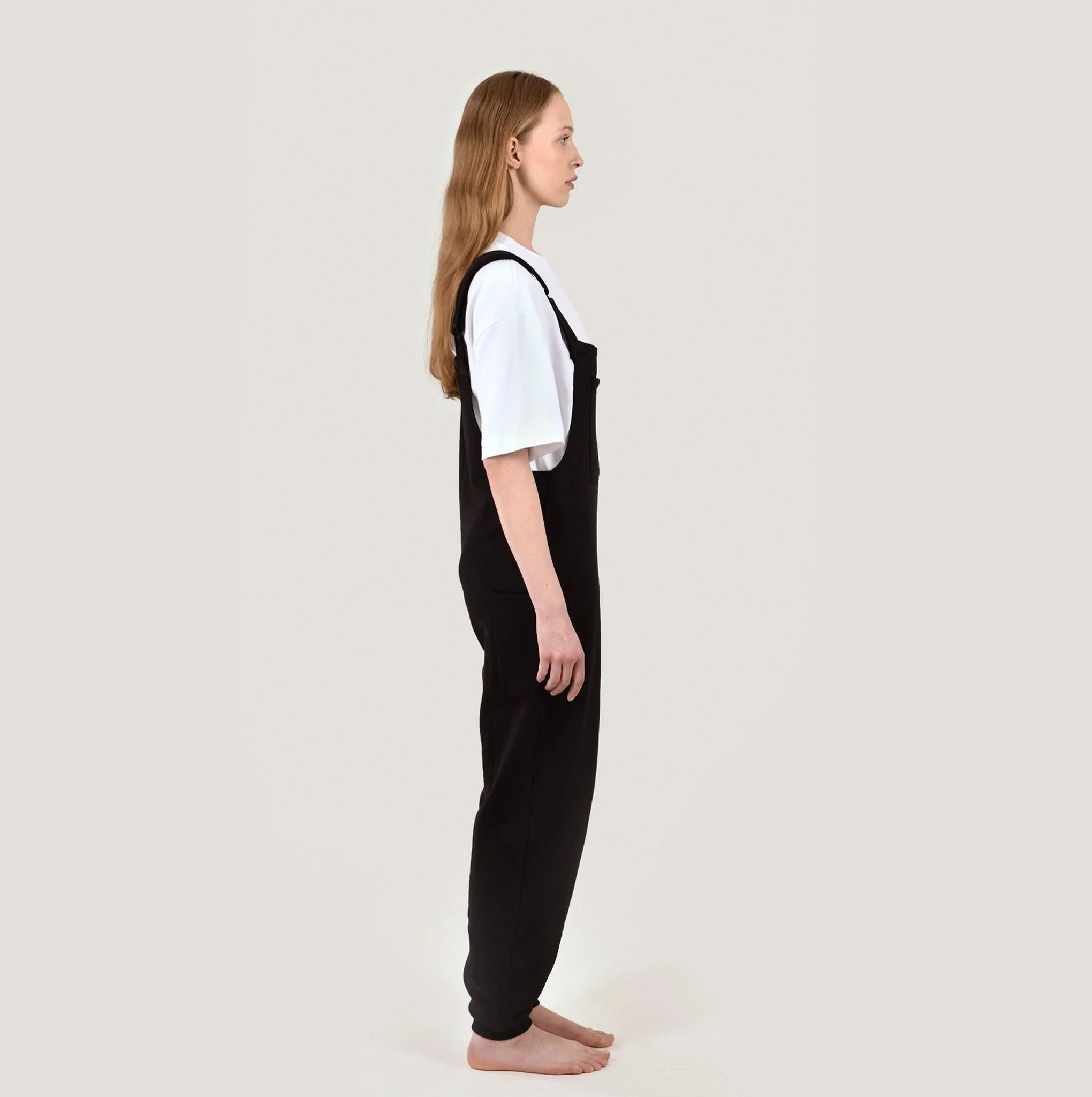 SMILE - Jogging-Latzhose - Black - Image 3