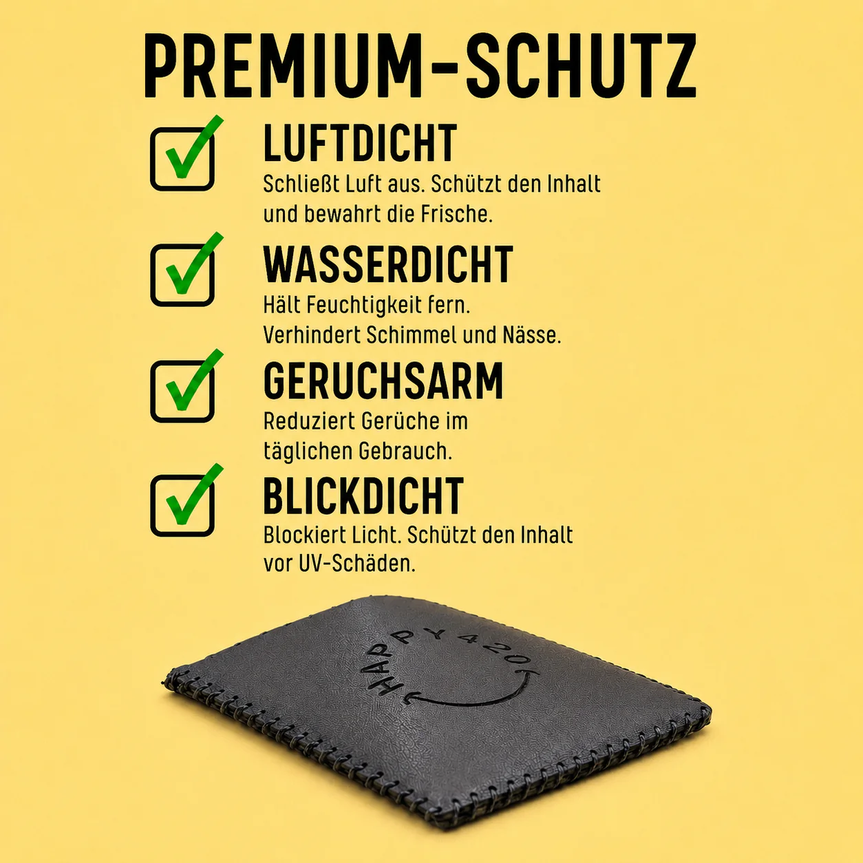 Neu! ✨ Luxus Leder Baggie ✨Wildcard Medium - Image 4