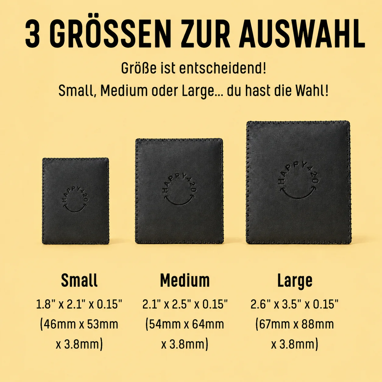 Neu! ✨ Luxus Leder Baggie ✨Wildcard Medium - Image 6