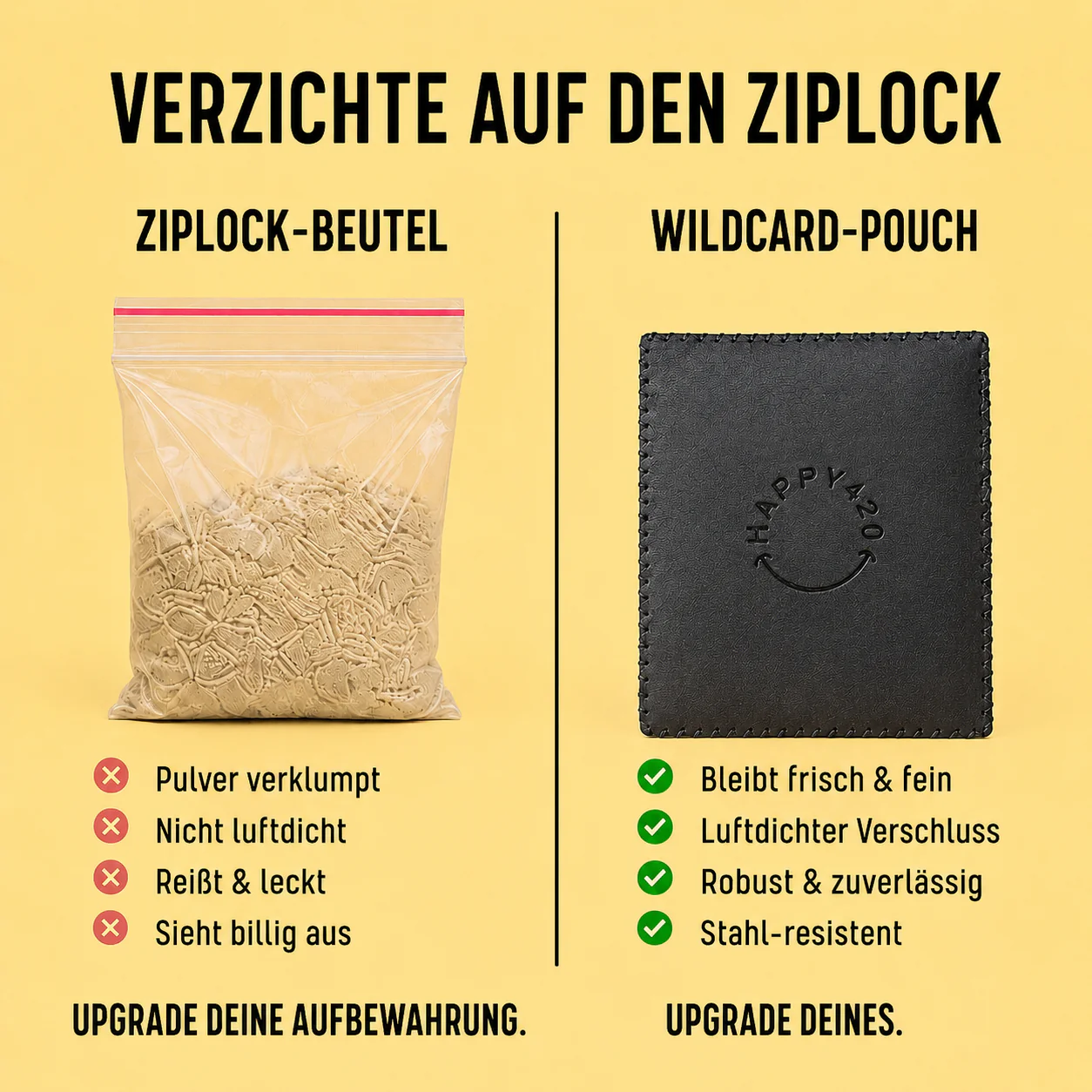 Neu! ✨ Luxus Leder Baggie ✨Wildcard Medium - Image 9